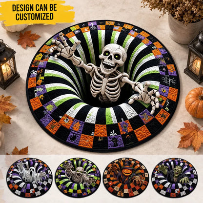 Spooky Season Runs In Family - Personalized Doormat