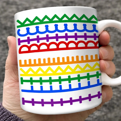 Custom Hidden Message Mug - Personalized Christmas Gift For Brothers, Coworkers, Friends, Boss, White Elephant Gift - Sleigh The Gift Game