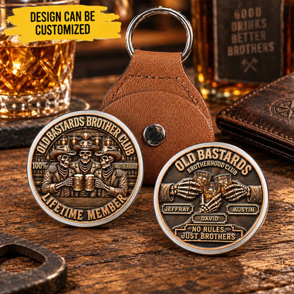 Brotherhood Never Goes Out Style - Personalized 3D Printing Pocket Hug