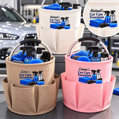 Custom Name Car Detailing Gifts for Men - Personalized Tool Bag