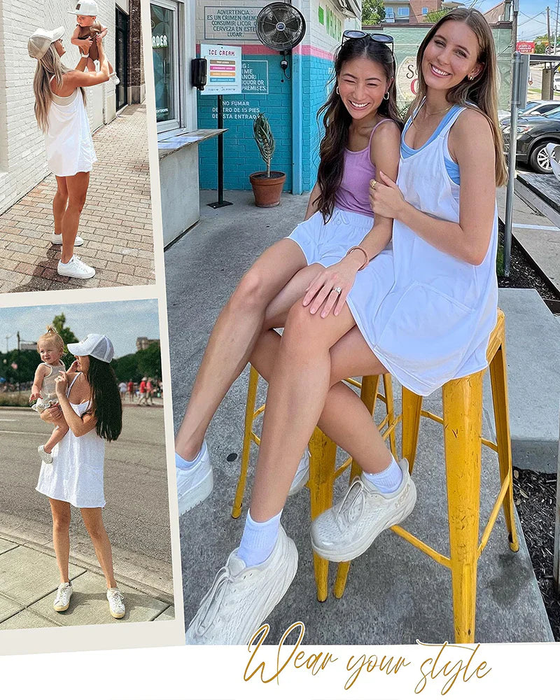 Women's Summer Sleeveless Mini Dress