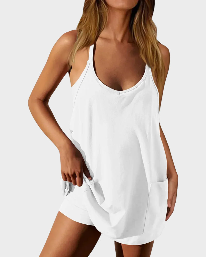 Women's Summer Sleeveless Mini Dress