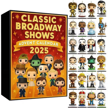 2025 Broadway Musical Roles Advent Calendar