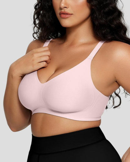 Women Comfortable Push Up Bras Wireless Seamless Full Coverage Bra