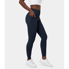 Ultra Sculpt So Cinched High Waisted Tummy Control Side Pocket Shaping Training Leggings