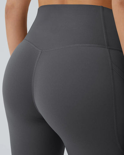 🎁Last Day 49% OFF🔥 Butt Lifting Tummy Control Side Pocket High Waisted Shaping Training Leggings