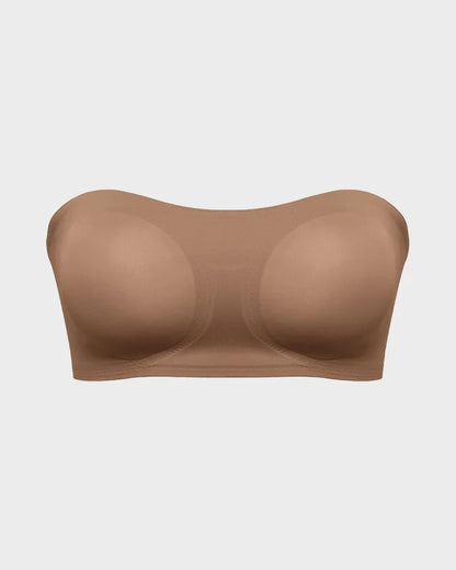 Non-Slip Crossover Side Hook Bandeau Bra