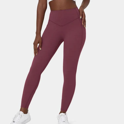 Ultra Sculpt So Cinched High Waisted Tummy Control Side Pocket Shaping Training Leggings