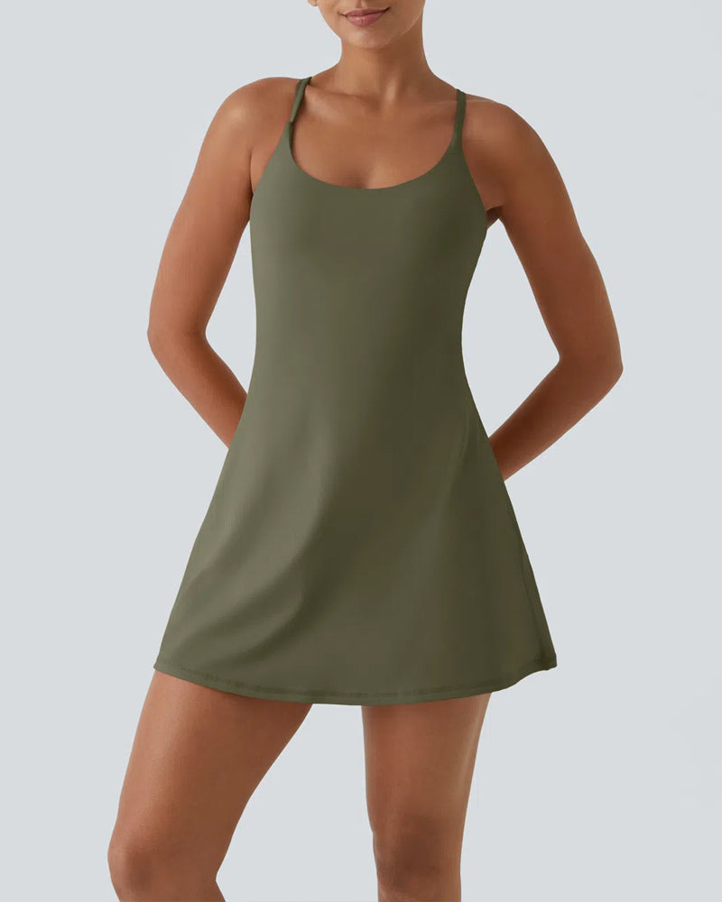 Backless Active Dress-Easy Peezy for Women