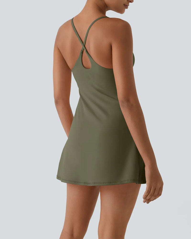 Backless Active Dress-Easy Peezy for Women
