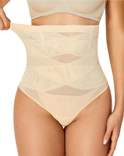 Cross High Waist Shaping Briefs