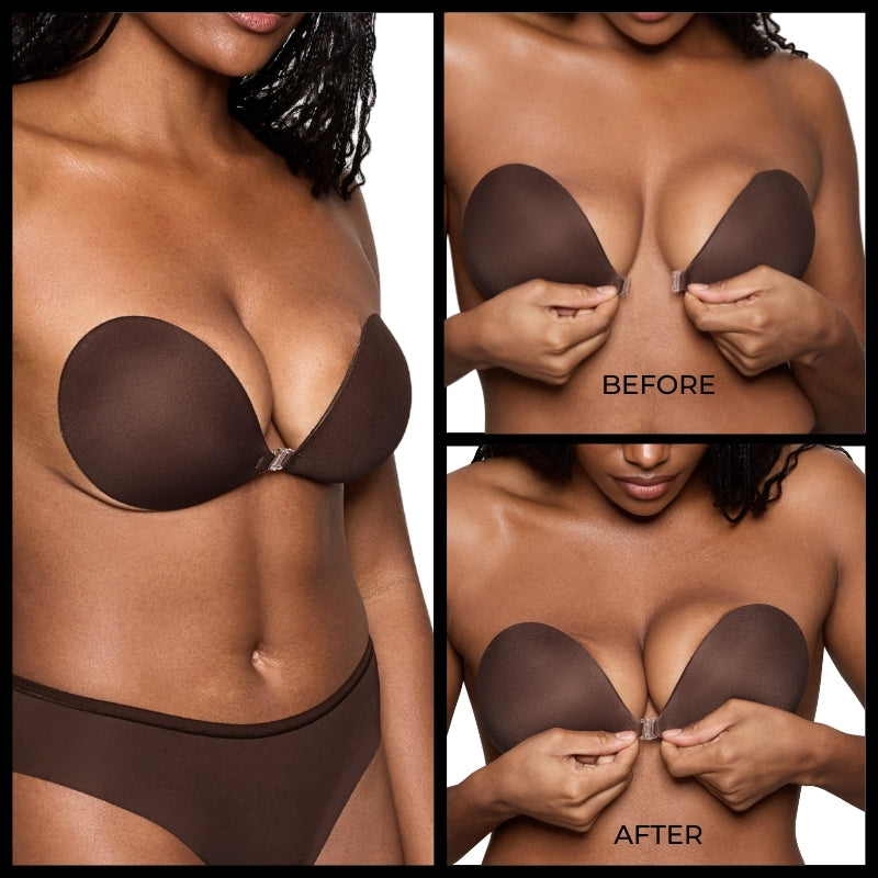 Seamless Push-up Sticky Bra