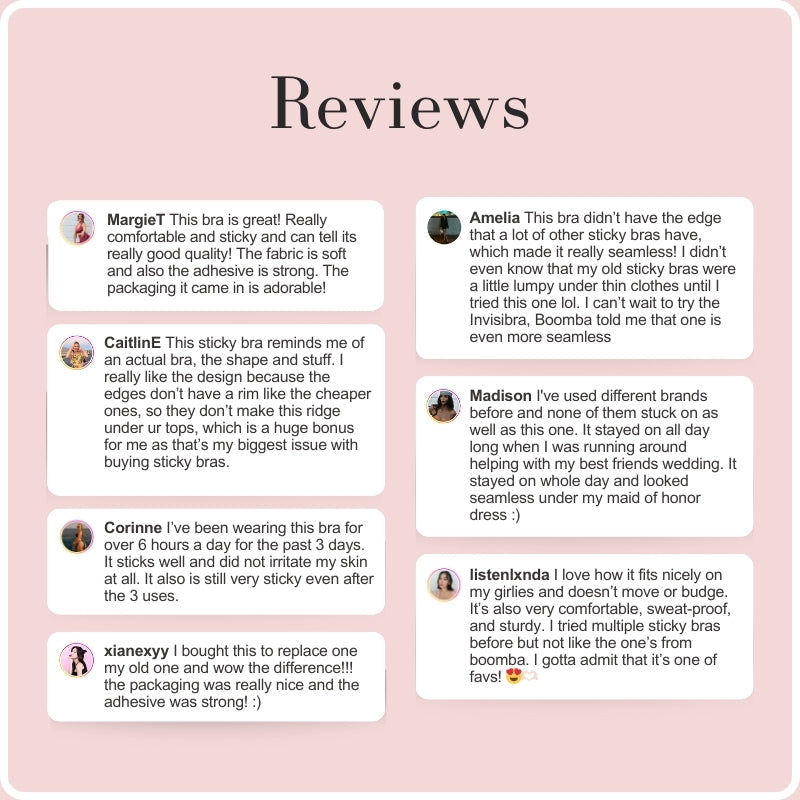 Seamless Push-up Sticky Bra