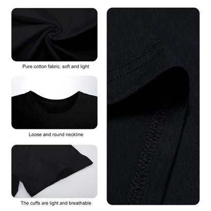 Eat Healthy Lifestyle Theme T - Shirt -Casual Comfortable 100% Cotton Double - Sided Digital Printing