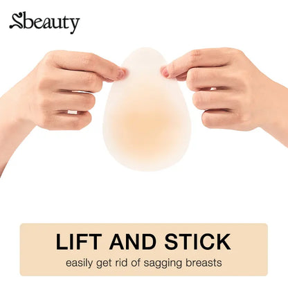 Water Drop/ Rabbit Ear, Lifting Adhesive Nipple Covers, Strong Breast Lifting Effect