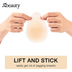 Water Drop/ Rabbit Ear, Lifting Adhesive Nipple Covers, Strong Breast Lifting Effect