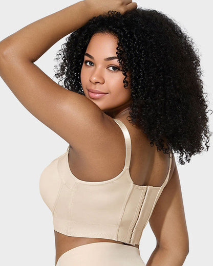 Back Smoothing Underwire Push Up Bra