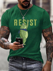 Men's FDT Portland Frog Protest Print T-Shirt
