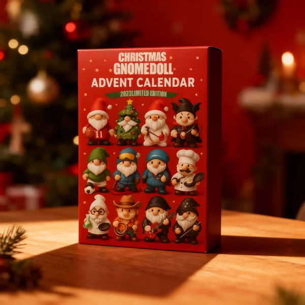 🎅 Christmas Gnome Doll Advent Calendar 2025