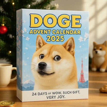 Yellow Doge Advent Calendar 2025🎁 24 Gifts Inside!