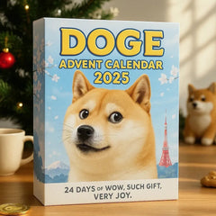 Yellow Doge Advent Calendar 2025🎁 24 Gifts Inside!