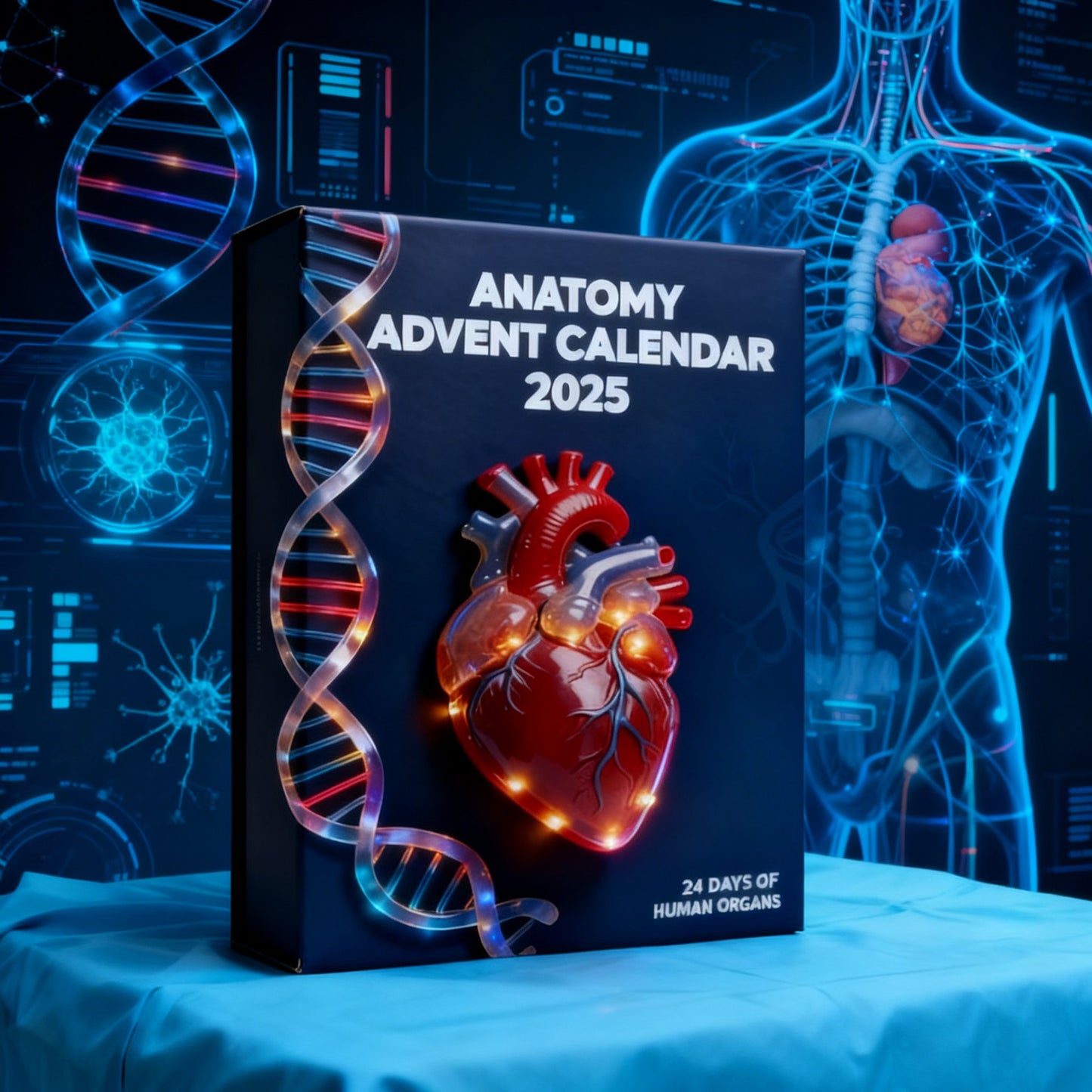 🔥Limited Edition, Only 100 Sets Left! - 2025 Anatomy Advent Calendar