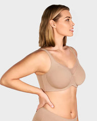 Plus Size Cooling Full Coverage Minimizer Bra
