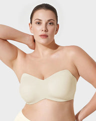 Full Support Non-Slip Convertible Bandeau Bra